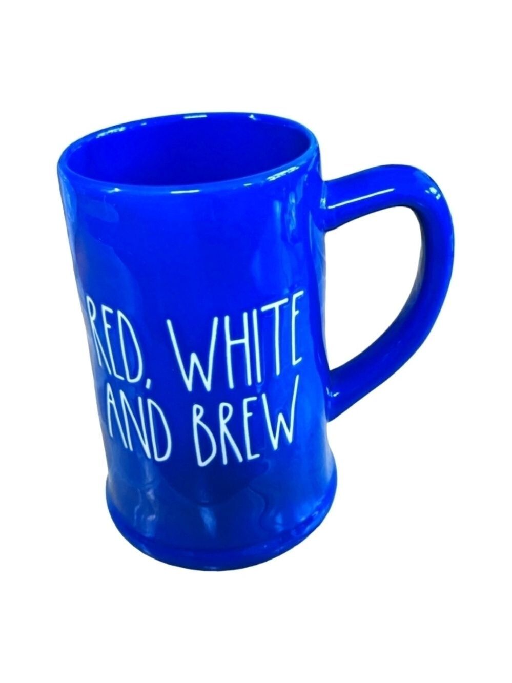NEW RAE Dunn Red, White & Brew Mug